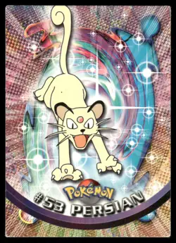 Pokemon Cards Persian #53 Topps Trading Cards Series 1 LP *2 - Image 1