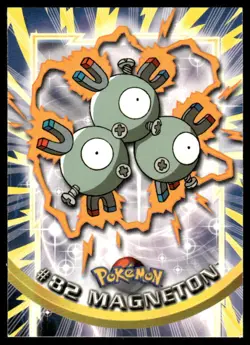 Pokemon Cards Magneton #82 Topps Trading Cards Series 2 NM *1 - Image 1