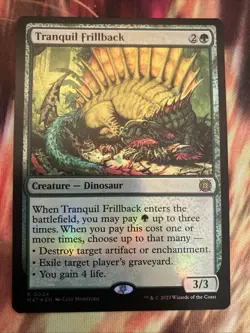 MTG Tranquil Frillback - Foil, March of the Machine: The Aftermath - Image 1