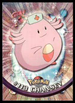 Pokemon Cards Chansey #113 Topps Trading Cards Series 2 NM *1 - Image 1