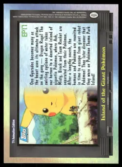 Pokemon Cards EP17 Island of the Giant Pokemon HOLO Topps Series 2 NM *1 - Image 2