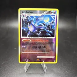 Crobat 23/123 - Mysterious Treasures - Reverse Holo Pokemon Vintage Card NM -c - Image 1