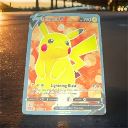 NEW Pokemon Pikachu V Basic 190 HP 157/172 Lightning Blast English Card - Image 1