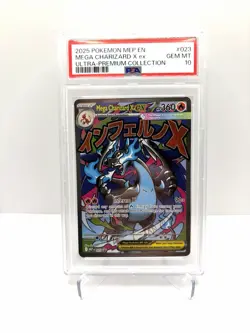 PSA 10 2025 Mega Charizard X ex UPC Promo Card 023 - Image 1