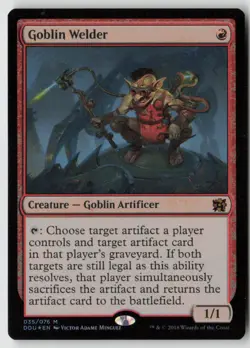 Goblin Welder Duel Decks: Elves vs. Inventors (35) Foil - MTG - LP - Image 1