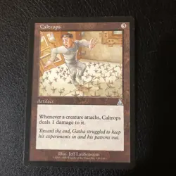 Caltrops x1 Urza’s Destiny Ex+ Condition See Pics - Image 1