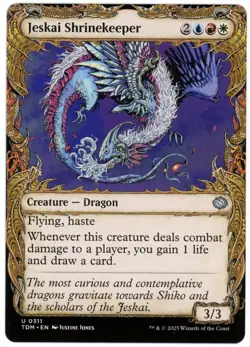 Jeskai Shrinekeeper (Showcase) - 0311 - Tarkir Dragonstorm - MTG - NM/M - Image 1
