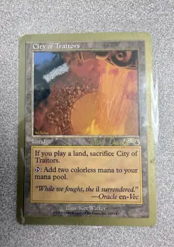 City of Traitors - MTG World Championship Decks 1999 - NM - Image 1