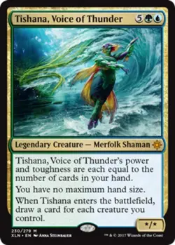 x1 Tishana, Voice of Thunder M MTG Ixalan M/NM, English - Image 1