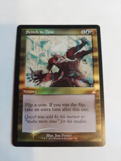 Stitch in Time (Retro Frame) Ravnica Remastered Foil - Image 1