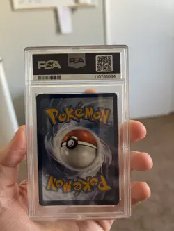 2025 POKEMON SVP EN-SV BLACK STAR PROMO #173 EEVEE PSA 9 - Image 2