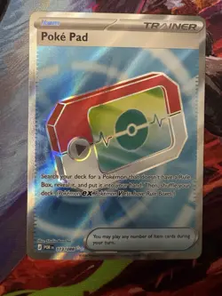 Poke Pad Full Art - 113/088 - Pokemon TCG Perfect Order - NM English - Image 1