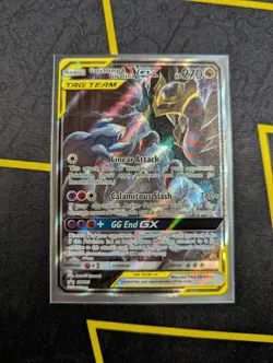 Pokemon Garchomp and Giratina GX TAG TEAM SM193 Black Star Promo NM - Image 1