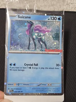 SEALED Suicune Holo Gamestop Exclusive 026/094 STAMPED PROMO Swirl Pokemon TCG. - Image 3
