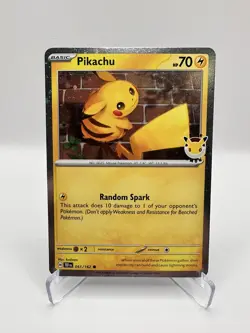 Pikachu (Pokemon Day 2026) 051/162 Holo Near Mint - Image 1