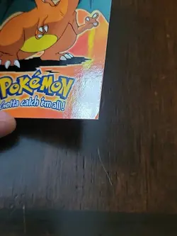 LP! [B] Charizard #6 E6 of 12 Topps First Mpvie Movie Blue Logo Pokemon - Image 2