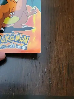 LP! [B] Charizard #6 E6 of 12 Topps First Mpvie Movie Blue Logo Pokemon - Image 3