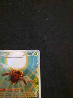 Pokemon TCG Ninjask 137/132 Ultra Rare Mega Evolution Holo Full Art - Image 4