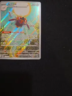 Pokemon TCG Ninjask 137/132 Ultra Rare Mega Evolution Holo Full Art - Image 5