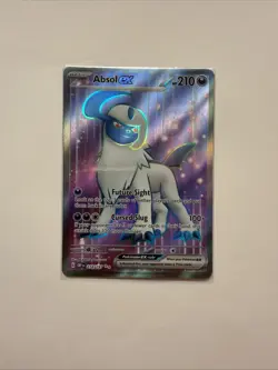 Pokemon Absol ex 214/197 Obsidian Flames – Full Art Ultra Rare Hyper Rare NM/M - Image 1