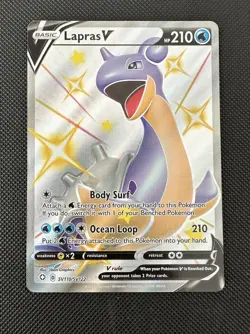Lapras V SV110/SV122 - Shining Fates Shiny Vault - Mint -Near Mint - Pokemon TCG - Image 1