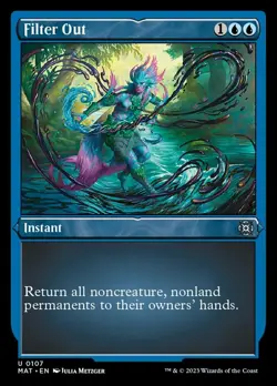 NM-Mint, English MTG Foil Filter Out - Foil Etched March of the Machine: The Aft - Image 1