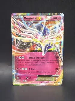 Pokemon TCG Xerneas EX XY07 Black Star Promos Holo Promo - Image 1