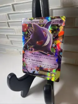 MP Gengar EX 34/119 Holo Rare EX Phantom Forces Pokemon 2014 - Image 3