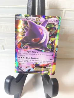 MP Gengar EX 34/119 Holo Rare EX Phantom Forces Pokemon 2014 - Image 4