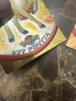 Topps Pokemon Ponyta #77 & Rapidash #78 Both Blue Label HOLOS - Image 3
