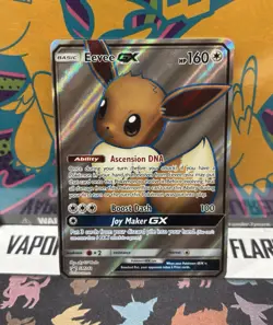 Eevee GX SM242 Pokemon TCG Black Star Promo Full Art Holo 2020 Sun & Moon - Image 1