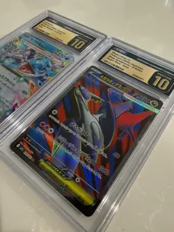 CGC Pristine 10 Lapras ex 019/102 + Mega Latias ex 079/063 Japanese Holo Pokemon - Image 5