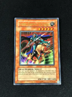 YUGIOH GHOST KNIGHT OF JACKAL AST-071 ULTRA PLAY/EDGEWARE - Image 1