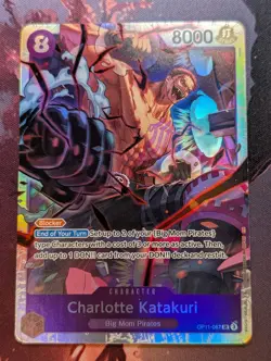Charlotte Katakuri OP11-067 - A Fist of Divine Speed - ONE PIECE Card - English - Image 1