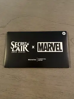 MTG SECRET LAIR X Marvel's Wolverine RAINBOW FOIL EDITION 🔥 NeW !! - Image 1