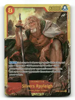 Silvers Rayleigh - (Reprint) OP08-118 - The Best- Vol. 2 - One Piece Card NM - Image 1