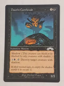 MTG Dauthi Cutthroat (Exodus/Black/U) - BGM - Image 1