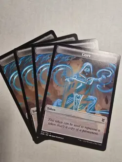 4x Copy Token (012) Zendikar Rising ZNR MTG Magic - Image 1