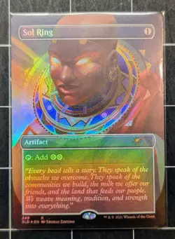 [1x] Sol Ring (249) - Foil Near Mint, English Secret Lair MTG Magic - Image 1