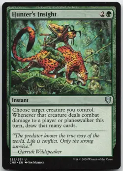 Hunter's Insight (232) Commander Legends NM - MTG - Image 1