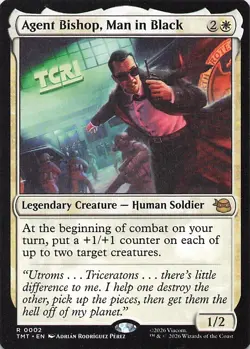 Agent Bishop, Man in Black Teenage Mutant Ninja Turtles Regular - Image 1