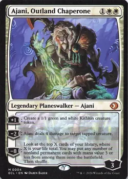 Ajani, Outland Chaperone Lorwyn Eclipsed Regular - Image 1