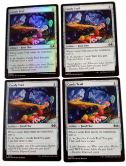 4x Candy Trail - Wilds of Eldraine (WOE) (1 Foil/3 Regular) - EN - C 0243 - Image 1