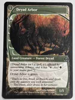Magic the Gathering MTG Future Sight Dryad Arbor Uncommon Green Creature - Image 1