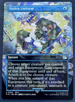 Stolen Uniform Borderless U 0332 MTG Final Fantasy - Image 1