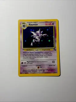 Haunter Fossil 6/62 NM Holo Pokemon Card - Image 1