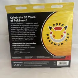 POKEMON DAY 30TH Anniversary 2026 Collection NEW, Factory Sealed - Image 2