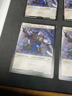 MTG x4 Astartes Warrior #1 Token Creatures 40k Warhammer x4 - Image 2