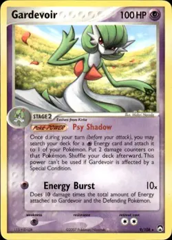 Pokemon Gardevoir Power Keepers 9/108 Light Play LP+ or Better - Image 1