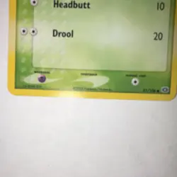 Gulpin Holo Rare 51/106 EX Emerald 50 HP Pokemon Card English - Image 3